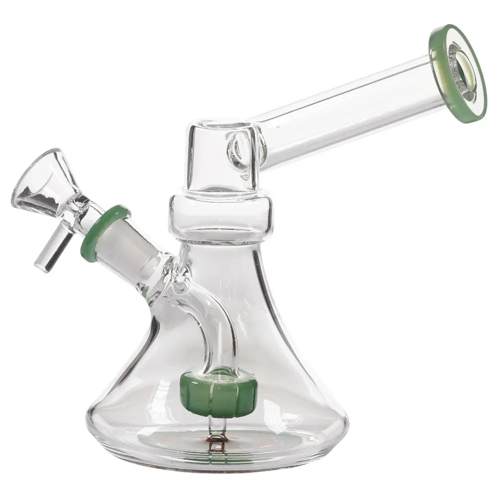 Glass W.P. with Built-in Perc Design 6.0" - Dark Green