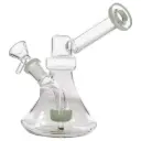 Glass W.P. with Built-in Perc Design 6.0" - Milky Green