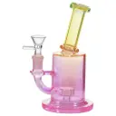 Glass W.P. Oil Colors 7.0" -  Pink-Yellow