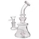 Glass W.P. with Curved Neck 6.5" - Pink