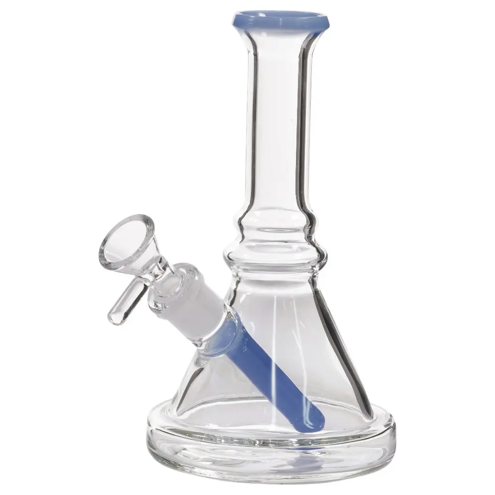 Glass W.P. with Downstem 7.0" - Milky Blue