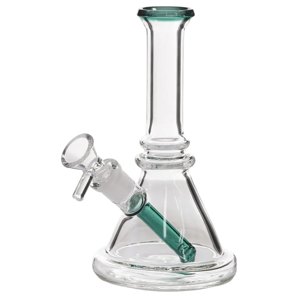 Glass W.P. with Downstem 7.0" - Teal