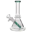 Glass W.P. with Downstem 7.0" - Teal