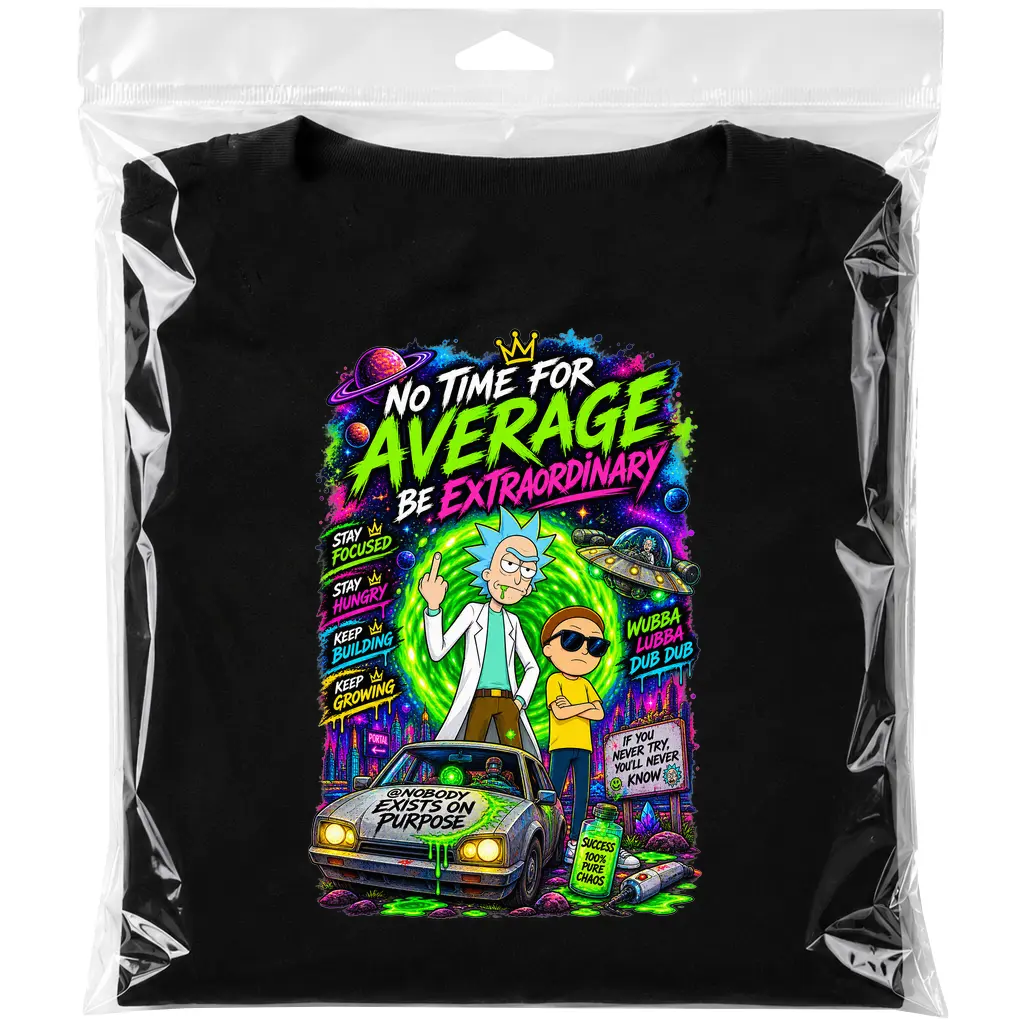NO TIME FOR AVERAGE_on_tshirt - Copy.webp