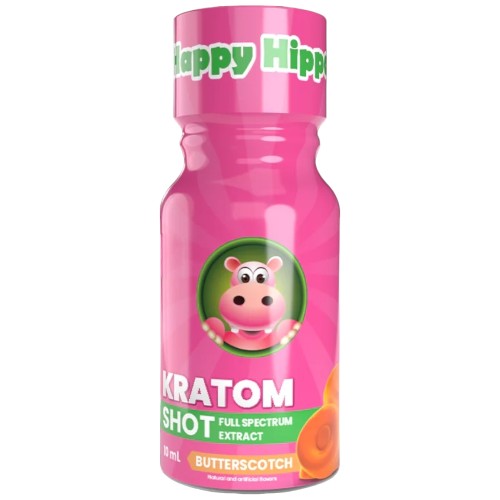 Happy Hipo Extracts & Drinks Kratom Extract MIT 10ml 60mg Butterscotc