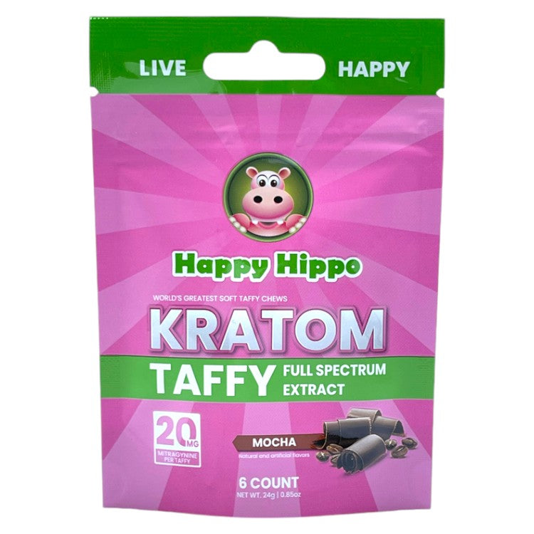 Happy Hipo Gummies & Edible Taffy 20mg MIT Mocha