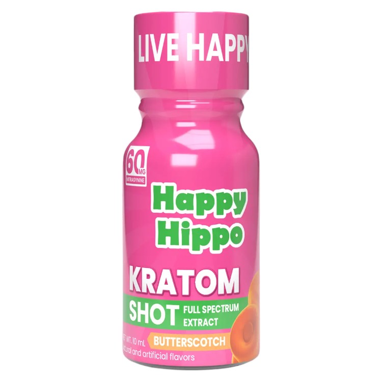 Happy Hipo Extracts & Drinks Kratom Extract MIT 10ml 120mg Butterscotc