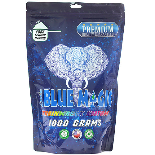 Blue Magic Powders Kratom 1000gr Trainwreck