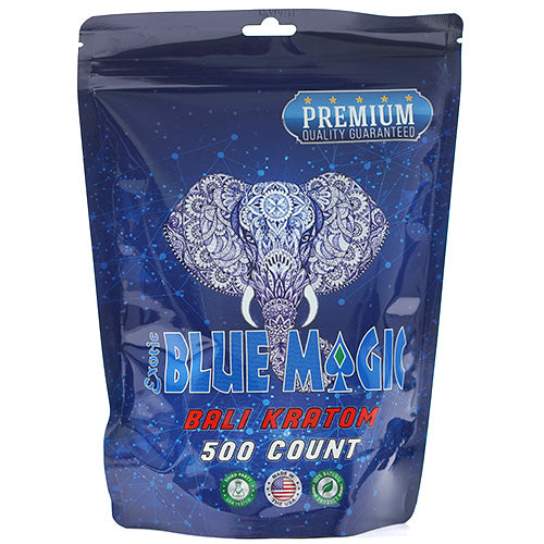 Blue Magic Tablets & Caplets Kratom 500ct Bali