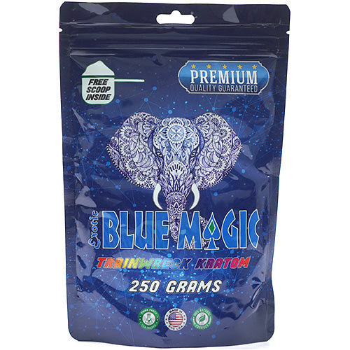 Blue Magic Powders Kratom 250gr Trainwreck