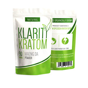 Klarity Kratom Powders Kratom 90gr Maeng Da