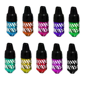 Unbranded Hand Pipe Sneaketokes cut (3201) Metal 2.0"