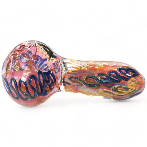 Unbranded Hand Pipe 550 Gr GOLDEN ART GIANT (113044) Glass 7.0"