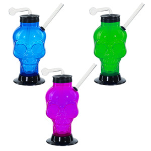 Unbranded Plastic Skull (#13) 3 per pack (5506)  9.0"