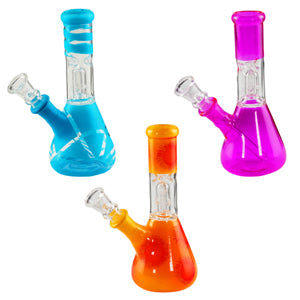 Unbranded Glass Classic 3 Per Jar (7117) Assorted Colors 6.0"