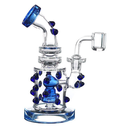 Unbranded Glass Multimarbel (5527) 6.0" Blue