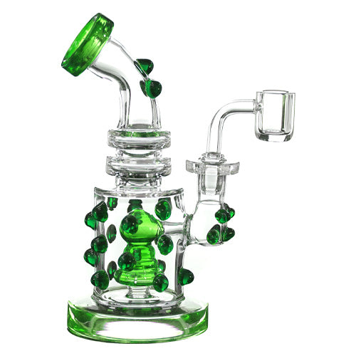 Unbranded Glass Multimarbel (5527) 6.0" Green