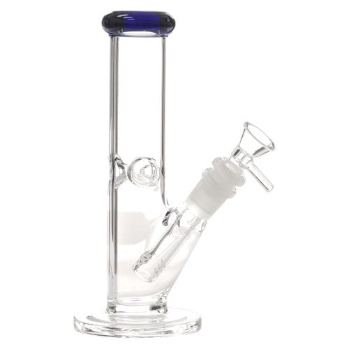 Unbranded Glass STR 90mm dia (6494) 8.0" Blue