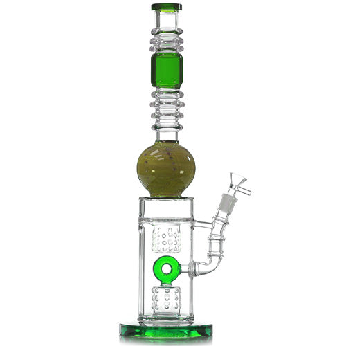 Unbranded Glass Shower Ball (8110) 17.5" Green