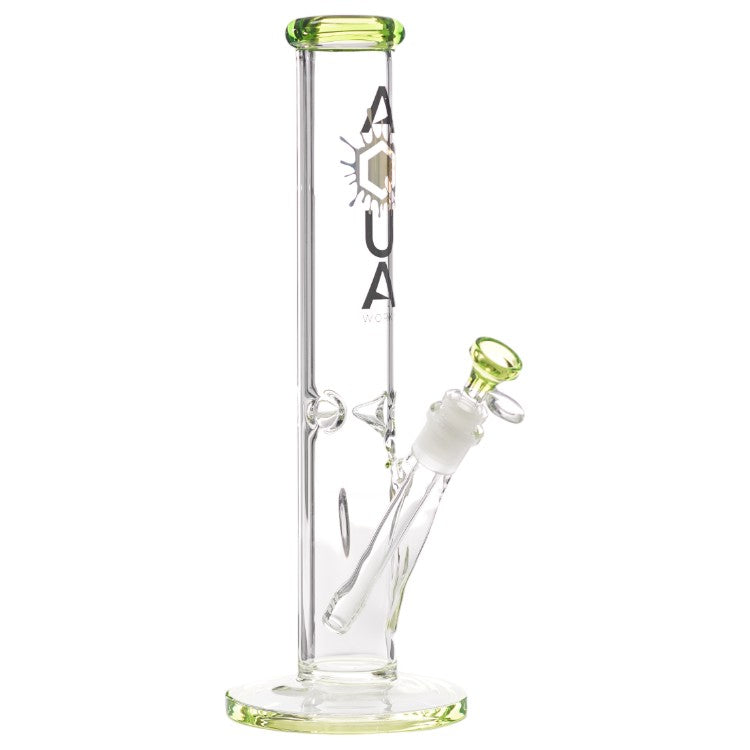 Aqua Glass 50 x 5 Straight Tube (8910) 14.0" Light Green