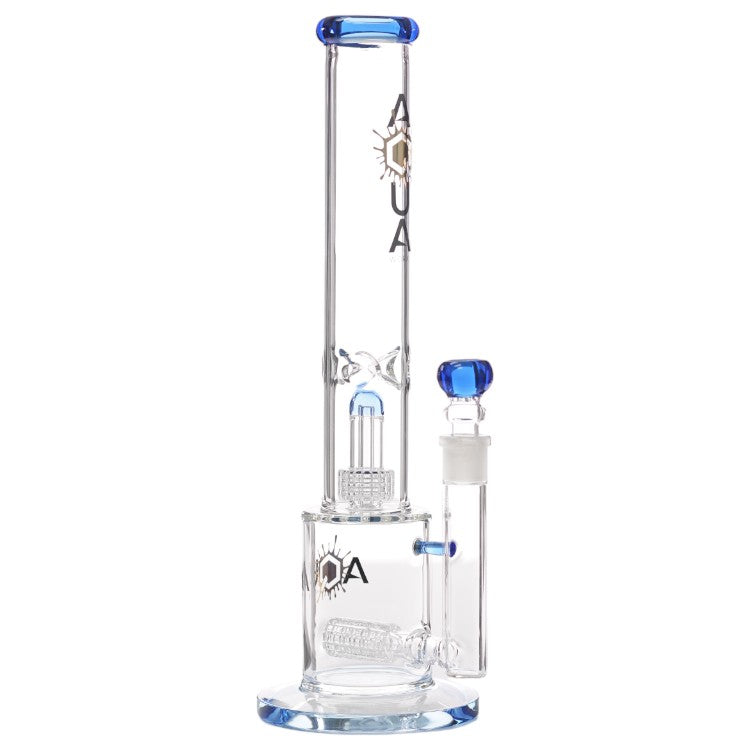 Aqua Glass Steamless Matrix Inline (8916) 15.5" Blue