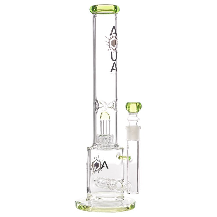 Aqua Glass Steamless Matrix Inline (8916) 15.5" Green