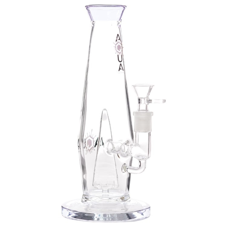 Aqua Glass Steamless Lava Lamp (8919) 9.5" Clear