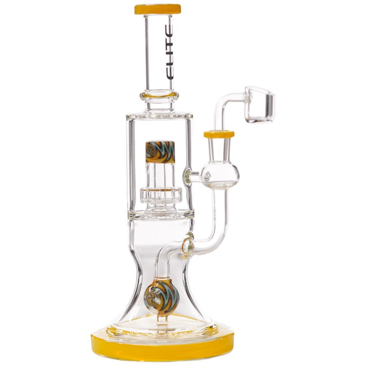 Elite Glass Glass Shower (8934) 10.0" Yellow