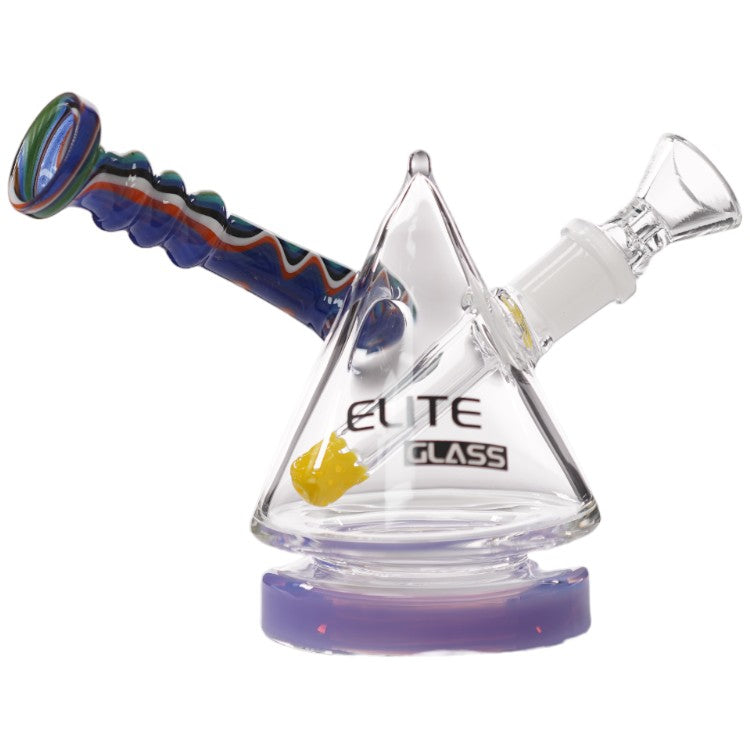 Elite Glass Glass Cone (8939) 4.5" Purple