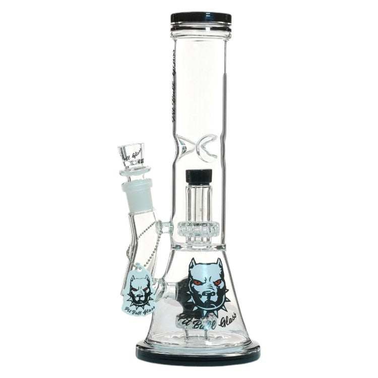 Pit Bull Glass Glass BK Shower (8963) 12.0" Black