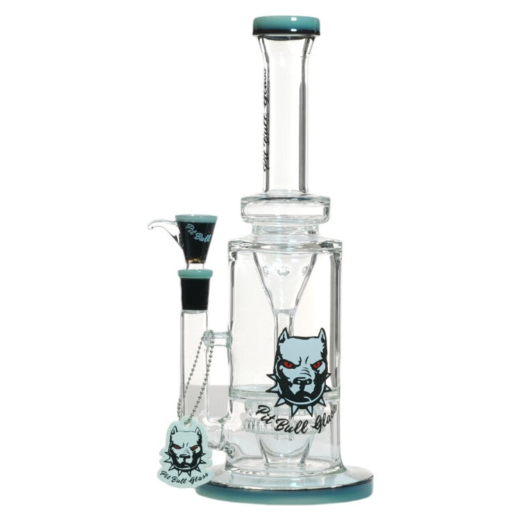 Pit Bull Glass Glass Shower (8966) 12.0" Black