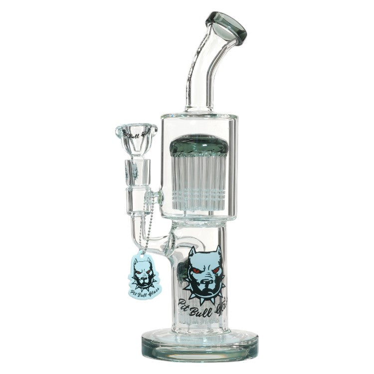 Pit Bull Glass Glass Arms (8967) 12.0" Grey