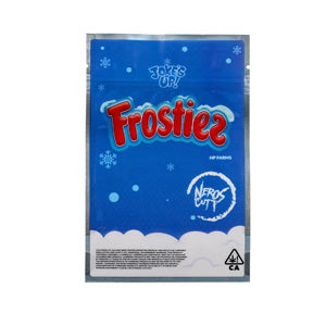 Unbranded Ziploc Bags Smell Proof Zipped Bag 3.5 gr - 0.125 oz 5.0" Frosties