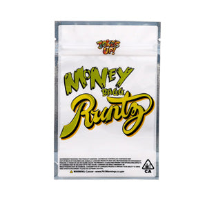 Unbranded Ziploc Bags Smell Proof Zipped Bag 3.5 gr - 0.125 oz 5.0" Money Bagg Runtz
