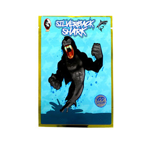 Unbranded Ziploc Bags Smell Proof Zipped Bag 3.5 gr - 0.125 oz 5.0" Silverback Shark