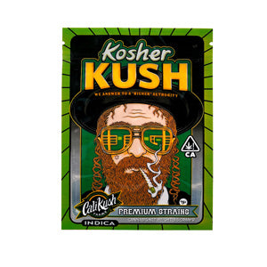 Unbranded Ziploc Bags Smell Proof Zipped Bag 3.5 gr - 0.125 oz 5.0" Kosher Kush