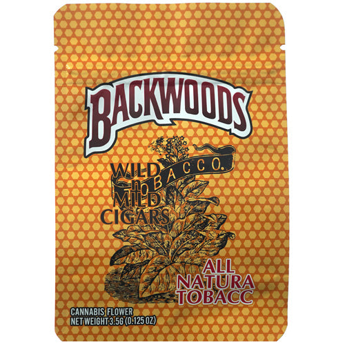 Unbranded Ziploc Bags Smell Proof Zipped Bag 3.5 gr - 0.125 oz 5.0" Backwoods Wild