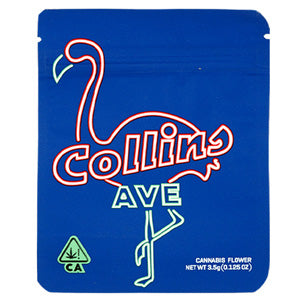 Unbranded Ziploc Bags Smell Proof Zipped Bag 3.5 gr - 0.125 oz 5.0" Collins Ave