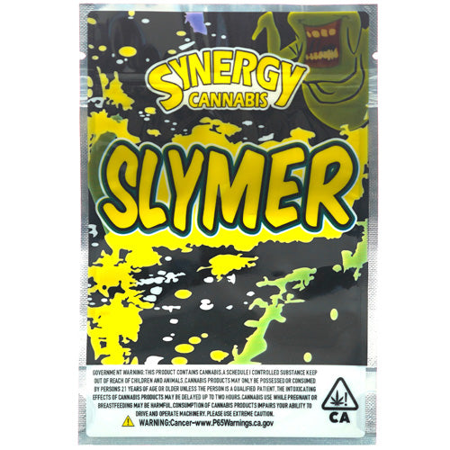 Unbranded Ziploc Bags Smell Proof Zipped Bag 3.5 gr - 0.125 oz 5.0" Syner gy Cannabis Slymer