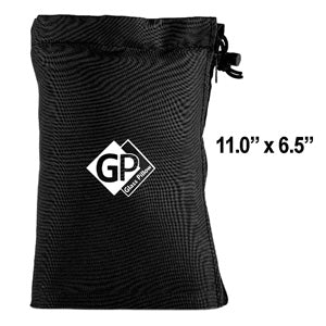 Glass Pillow Bags & Pouches Pouch-11 11.0" Black