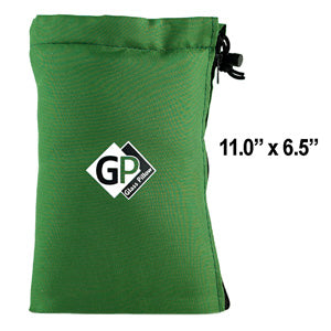 Glass Pillow Bags & Pouches Pouch-11 11.0" Green