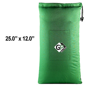 Glass Pillow Bags & Pouches Pouch-25 25.0" Green