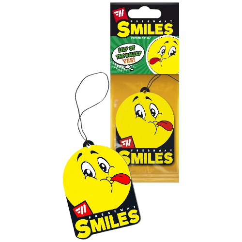 Freshway Air Freshener Smiles Dry Air Freshener Lily of the valley