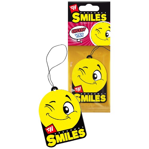 Freshway Air Freshener Smiles Dry Air Freshener Cherry