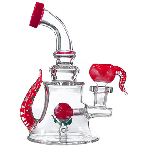 Unbranded Glass Bowl (6668) 6.0"-Red