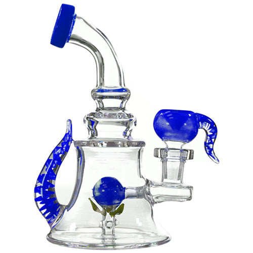 Unbranded Glass Bowl (6668) 6.0"-Blue