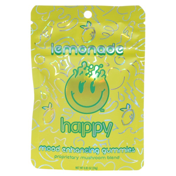 Got Happy Now Mushroom Magic Gummies (0.85oz/24g)-Lemonade