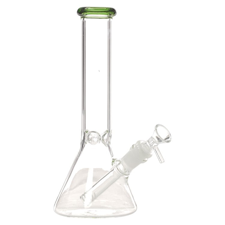 Unbranded Glass BK 19mm bowl 10.0"-Green