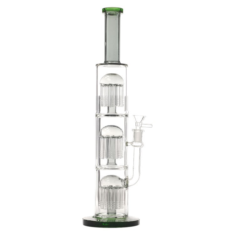 Unbranded Glass with 3 Tree 13.0"-Black