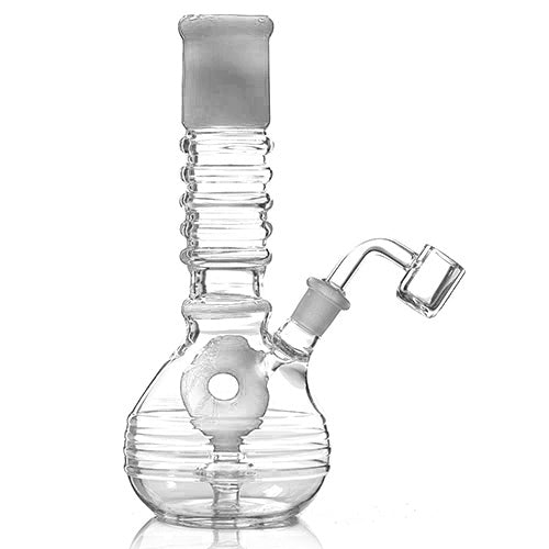 Unbranded Glass Doughnut (7131) 8.5"-White